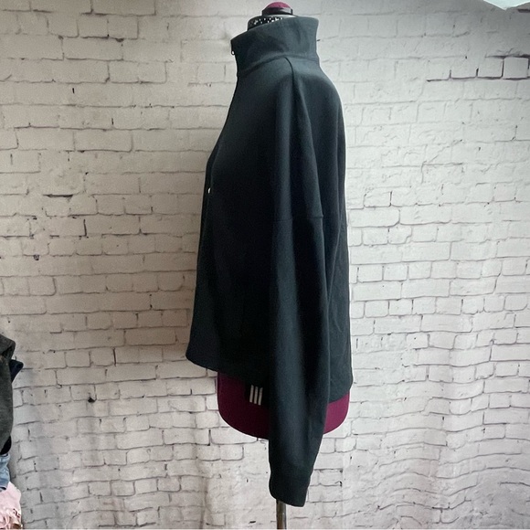 Adidas size medium black quarter zip sweatshirt - Picture 2 of 5